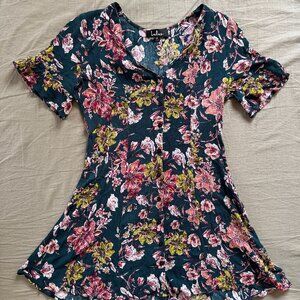Lulus floral dress M